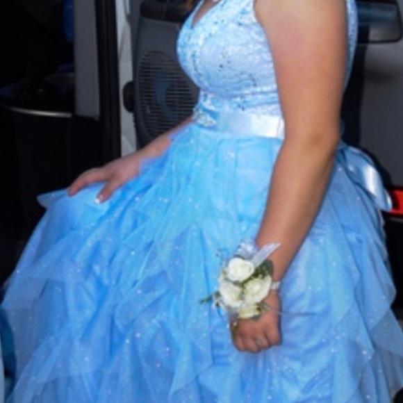 Teeze Me Dresses & Skirts - Beautiful Cinderella blue prom dress